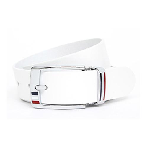 [KRSPORTS] finest cowhide from italy belt (White) | 100% S.Korean domestically manufactured, Adjustable length, Various Colors, finest cowhide belt
