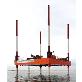 full image High quality Korea barge_100HS jack-up barge