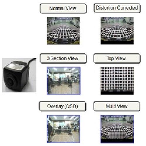 Front/Rear View Camera  | rear view camera, back-up camera, VGA, automotive camera, front view camera