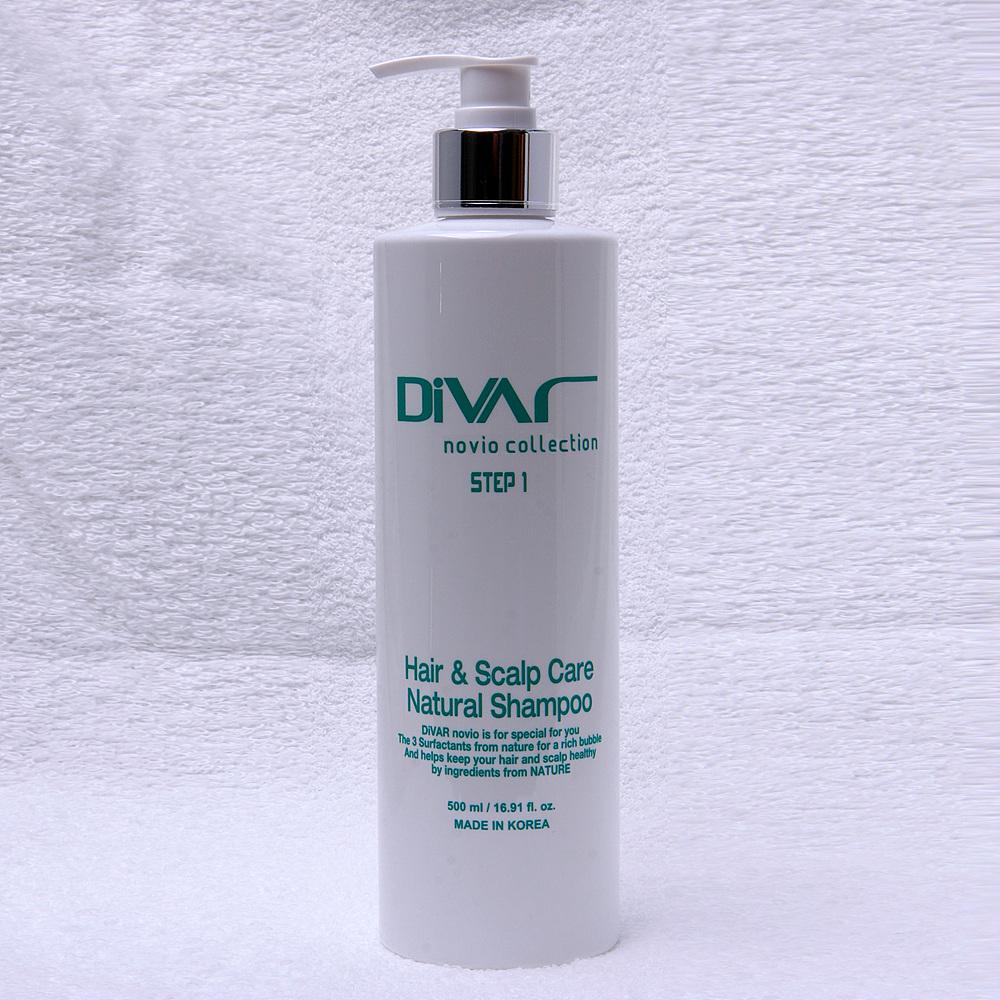 DIVAR NOVIO COLLECTION HAIR & SCALP CARE NATURAL SHAMPOO