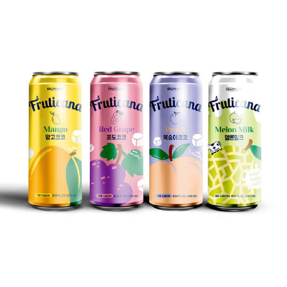 FRUTICANA FRUIT JUICE DRINK WITH COCONUT JELLY 240ML