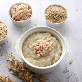 detail image2 Oatmeal porridge with black sesame for diet (Porridge)