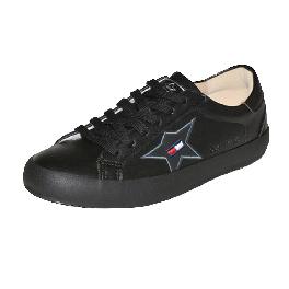 【OUNITY SPORTS】Casual Lace up Sneakers_Black