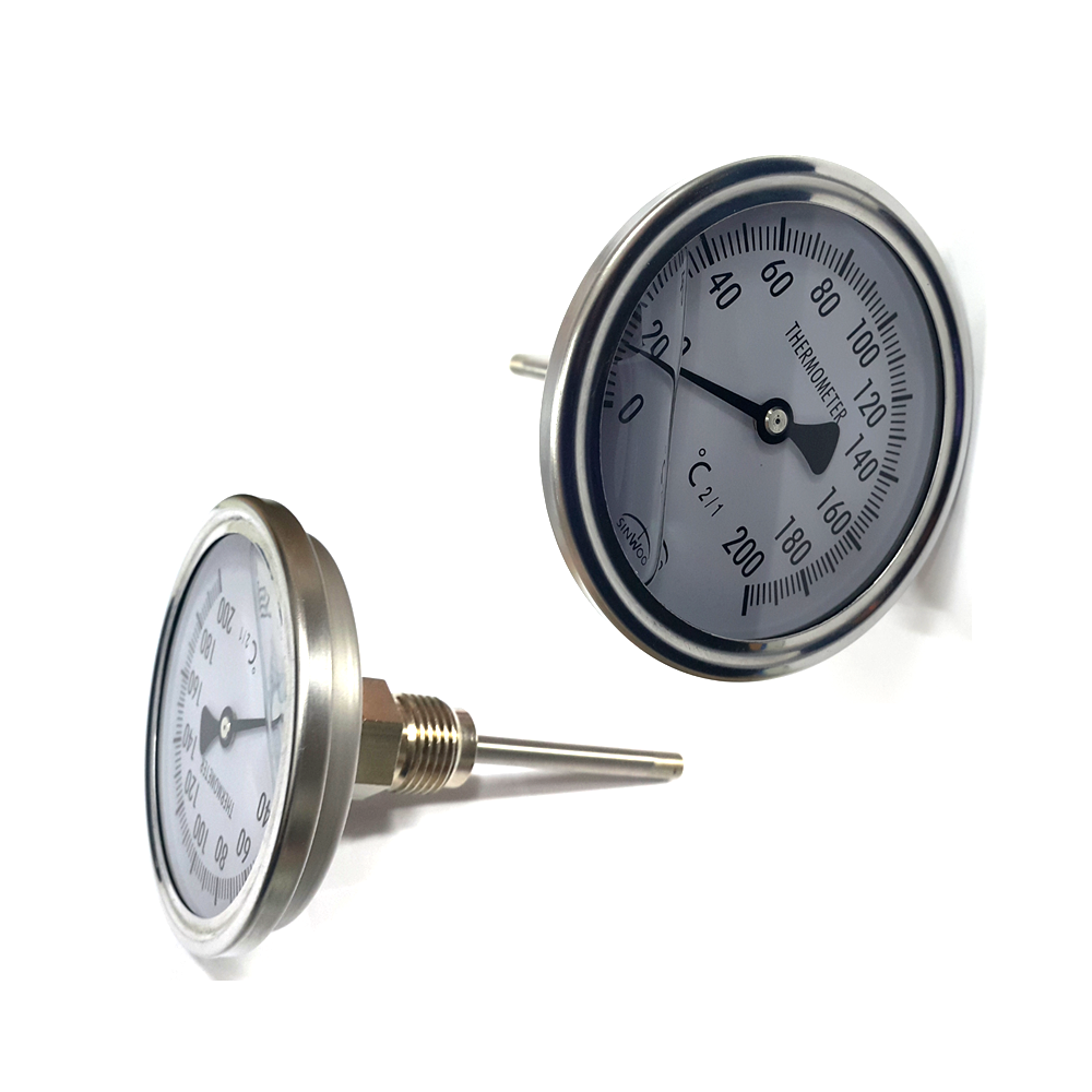 BIMETAL ANTI-VIBRATION THERMOMETER