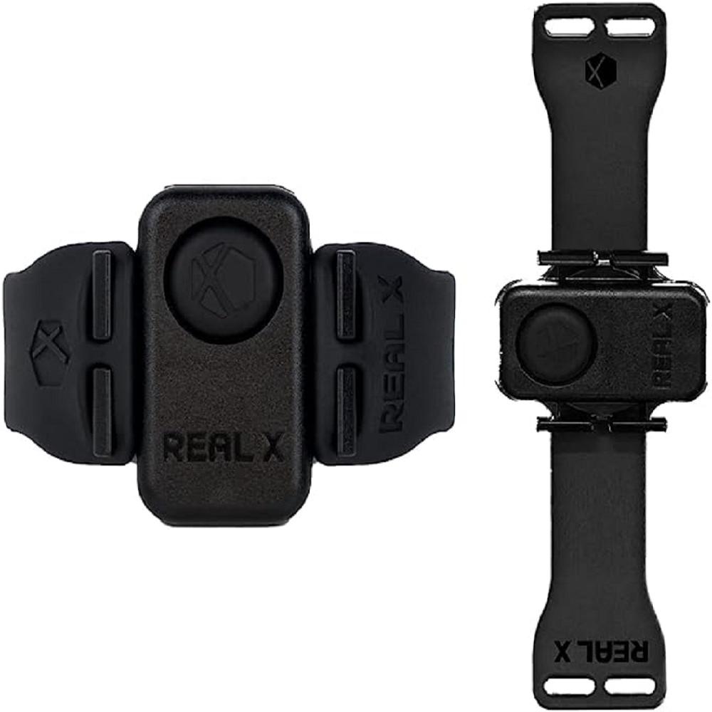 Real X PTT Button Walkie Talkie 9g/0.32oz. Ultra-Light Compact Walkie Talkie, Waterproof, Outdoor Ac