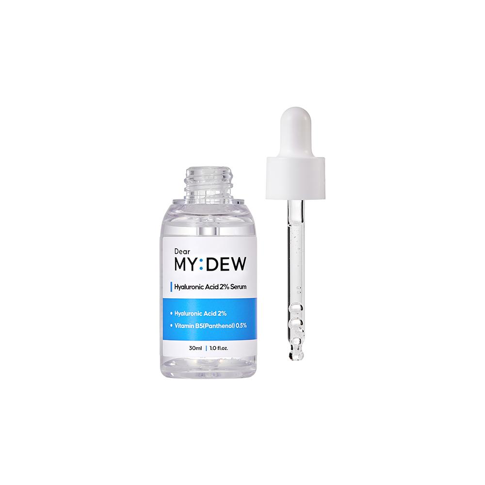 DearMYDEW 2% Hyaluronic Acid Serum with Vitamin B5, Hydrating Serum for Moisturizing, Anti-Aging, Fi