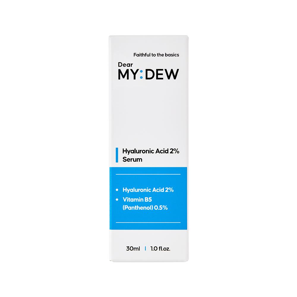 DearMYDEW 2% Hyaluronic Acid Serum with Vitamin B5, Hydrating Serum for Moisturizing, Anti-Aging, Fi