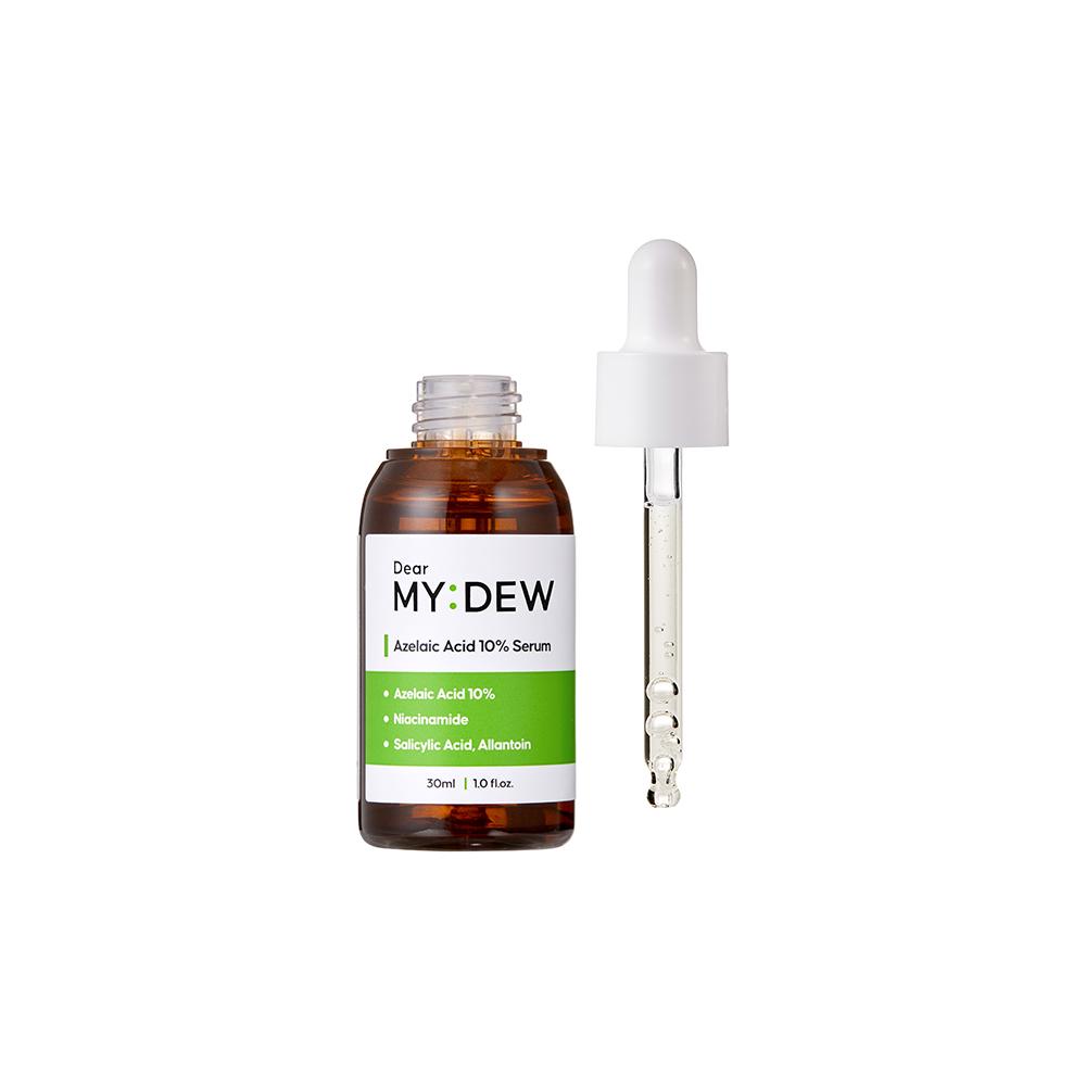 Dear MYDEW 10% Azelaic Acid Serum with Niacinamide, Salicylic Acid, Acne-Prone Skin Care Serum for R