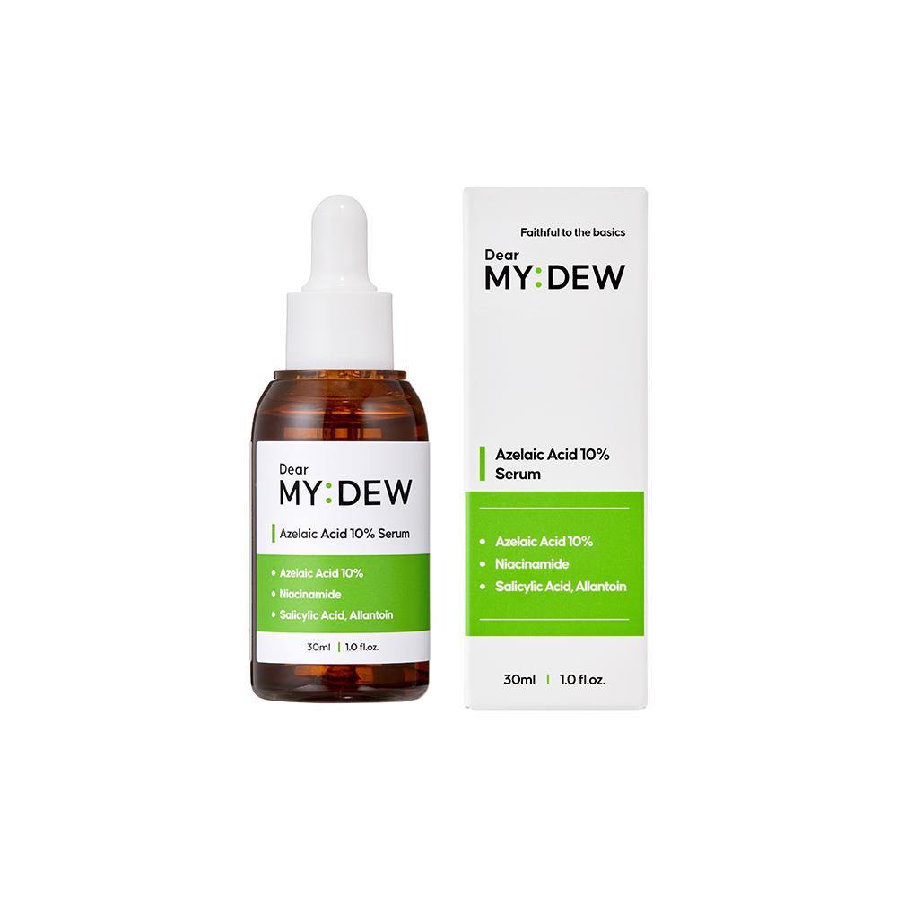 Dear MYDEW 10% Azelaic Acid Serum with Niacinamide, Salicylic Acid, Acne-Prone Skin Care Serum for R