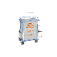 full image Patient Emergency Trolley, Medical Nursing Crash Cart, Medical Cart hospital Furniture