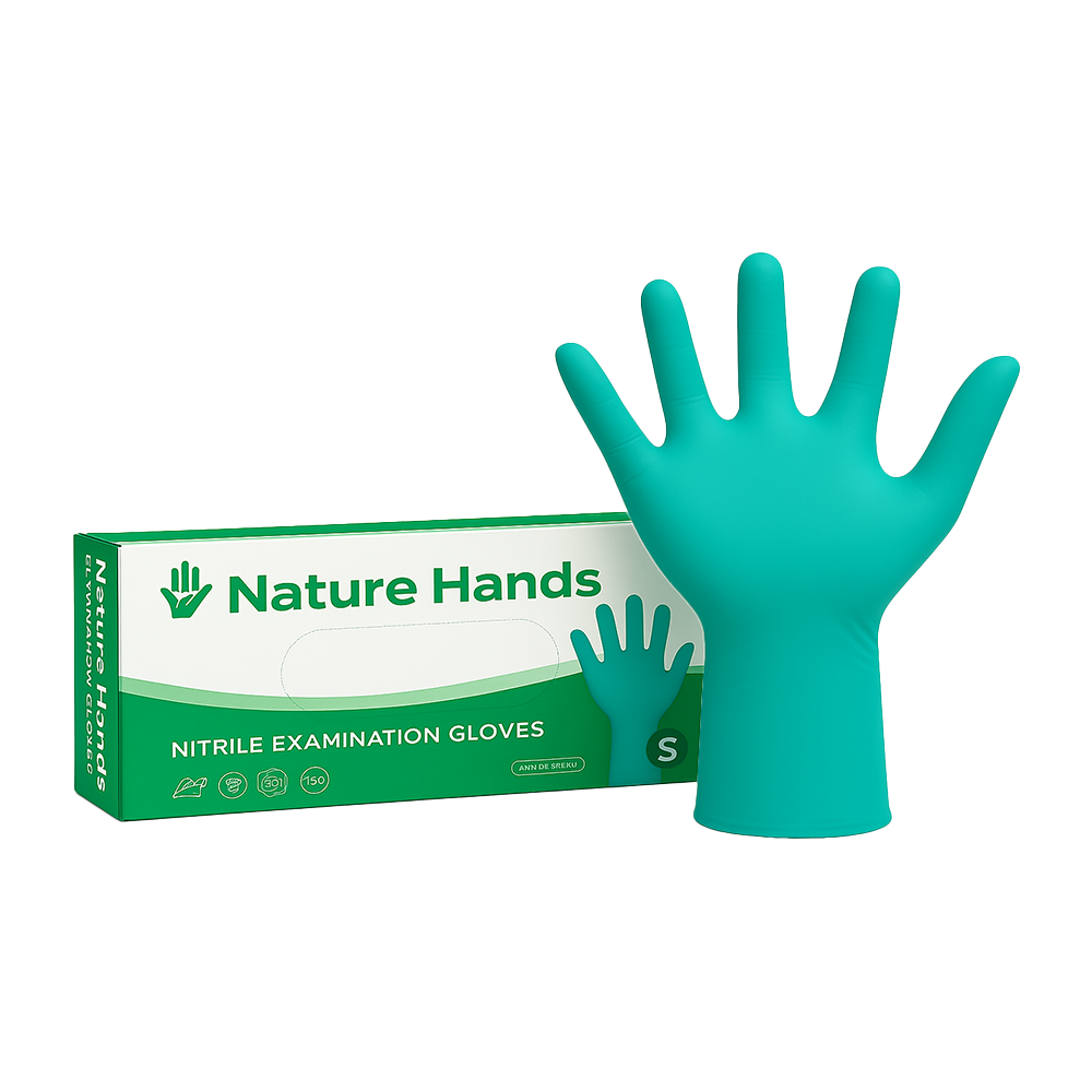Nature Hands Biodegradable Nitrile Gloves