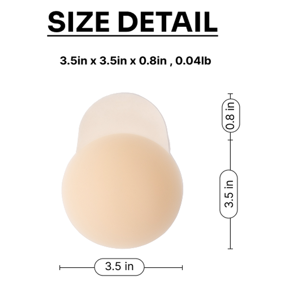 Refill type silicone nipple patch  Volume-up style